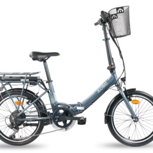 Falt E-Bike 20" Agile Blaugrau