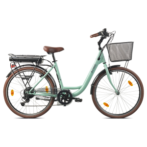City E-Bike 26" Shopper Mint